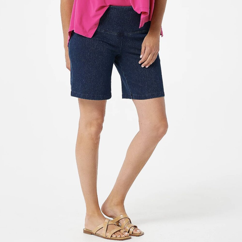 Women With Control Prime Stretch Denim Shorts 13908